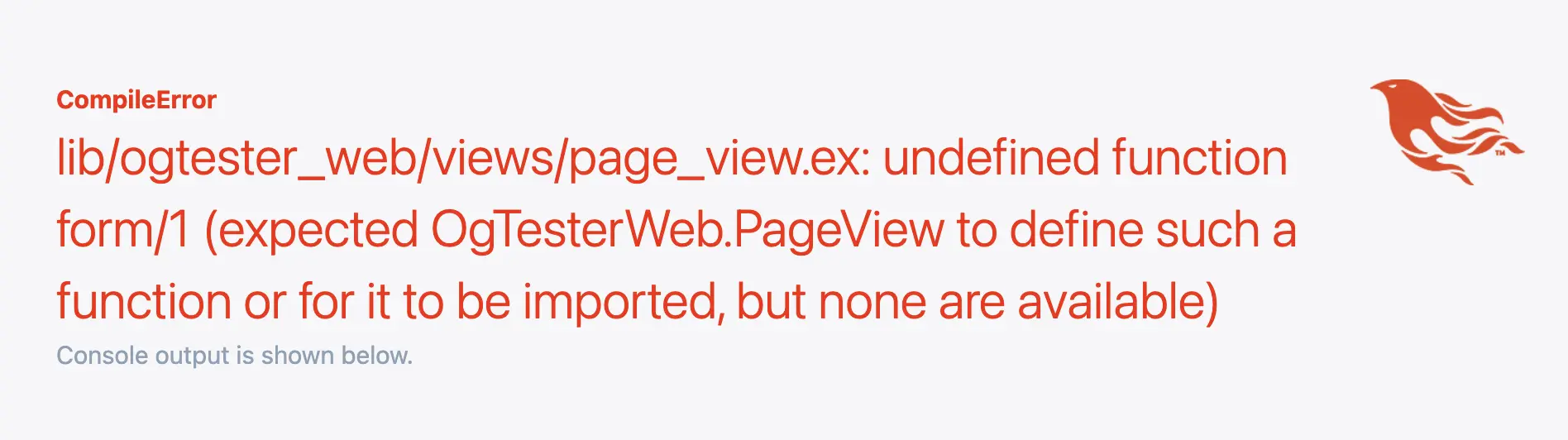 Error forms not found
